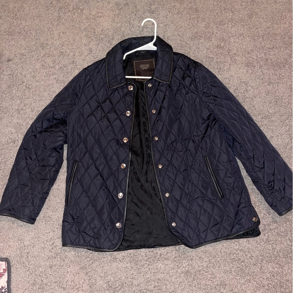 Coach Women's Quilted Puffer Jacket - Black